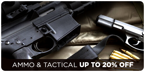 Up To 20% Off Ammo and Tactical